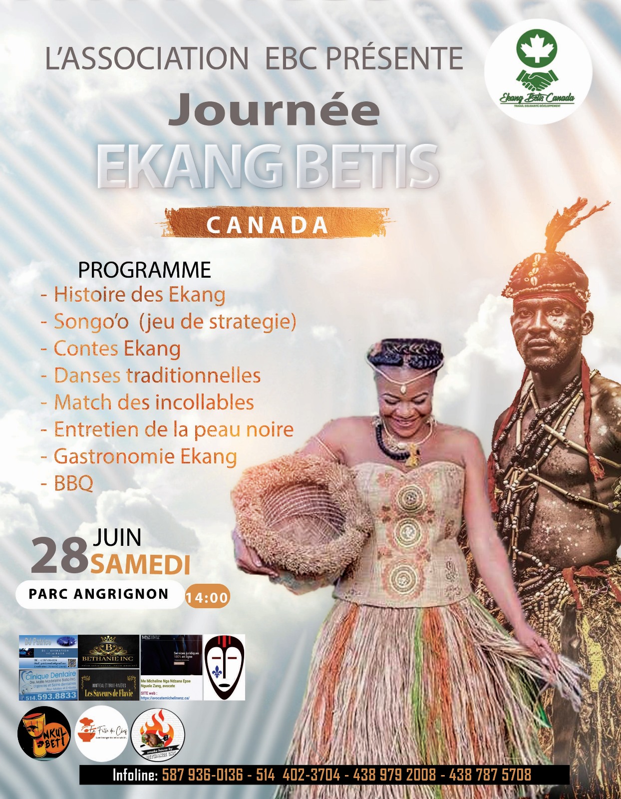 Journée Ekang-Betis, Samedi 28 Juin